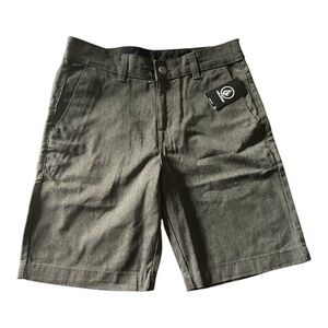 NWT-VOLCOM-BOYS VMONTY DARK GRAY SHORTS-SIZE 27 BOYS 14
MSRP $40
